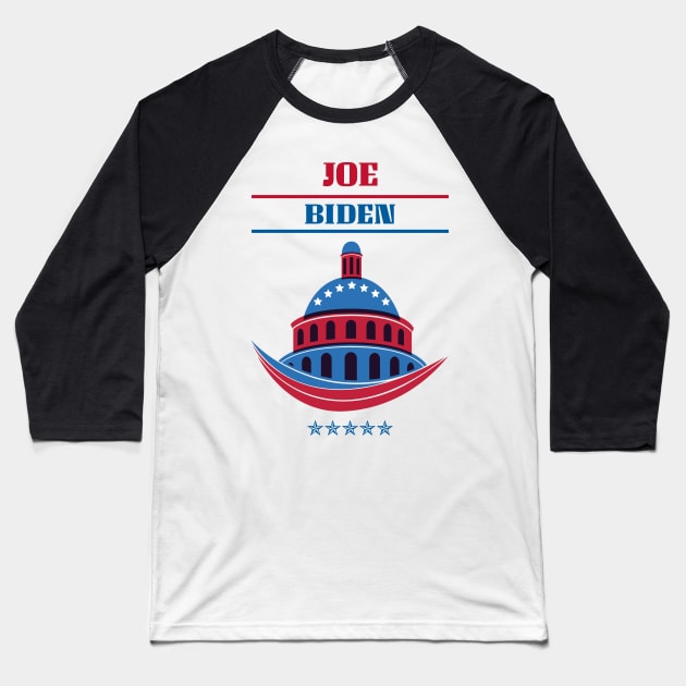 Joe Biden Baseball T-Shirt by Lasso Print